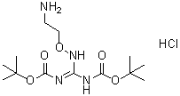 CAS#: 409081-80-7, N-[[(2-Aminoethoxy)Amino][[(1,1-Dimethylethoxy)Carbonyl]Amino]Methylene]-Carbamic Acid 1,1-Dimethylethyl Ester Hydrochloride (1:1)