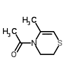CAS#: 40928-66-3, 1-(5-Methyl-2,3-Dihydro-4H-1,4-Thiazin-4-Yl)Ethanone