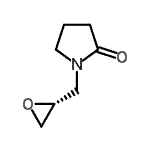 CAS 登录号：409335-13-3， 1-[(2R)-2-环氧乙烷基甲基]-2-吡咯烷酮