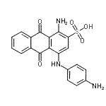 CAS#: 40951-76-6, 1-Amino-4-[(4-Aminophenyl)Amino]-9,10-Dioxo-9,10-Dihydro-2-Anthracenesulfonic Acid