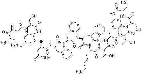 CAS 登录号：40958-31-4， 二氢生长抑素