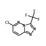 CAS#: 40971-95-7, 6-Chloro-3-(Trifluoromethyl)[1,2,4]Triazolo[4,3-b]Pyridazine
