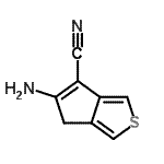 CAS#: 40990-37-2, 5-Amino-4H-Cyclopenta[c]Thiophene-6-Carbonitrile