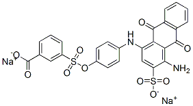 CAS#: 41011-48-7, Disodium 3-[[4-[(4-Amino-9,10-Dihydro-9,10-Dioxo-3-Sulphonato-1-Anthryl)Amino]Phenoxy]Sulphonyl]Benzoate