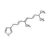CAS#: 41060-02-0, 3-[(2E,4E,6E)-4,8-Dimethyl-2,4,6-Nonatrien-1-Yl]Furan
