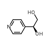 CAS#: 411233-72-2, (1S)-1-(4-Pyridinyl)-1,2-Ethanediol