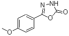 CAS 登录号：41125-75-1， 5-(4-甲氧基苯基)-1,3,4-恶二唑-2(3H)-酮