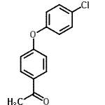 CAS 登录号：41150-48-5， 1-[4-(4-氯苯氧基)苯基]乙酮