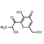 CAS#: 412022-21-0, 3-Hydroxy-6-(Hydroxymethyl)-2-Lactoyl-4H-Pyran-4-One