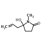 CAS#: 412023-53-1, 5-Allyl-5-Hydroxy-1-Methyl-2-Pyrrolidinone