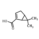 CAS#: 412034-86-7, 6,6-Dimethylbicyclo[3.1.0]Hex-2-Ene-2-Carboxylic Acid