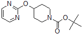 CAS 登录号：412293-91-5， 4-(2-嘧啶基氧基)-1-哌啶羧酸叔丁酯