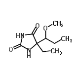 CAS 登录号：412308-20-4， 5-乙基-5-(1-甲氧基丙基)-2,4-咪唑烷二酮