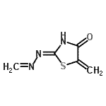 CAS#: 412311-52-5, 5-Methylene-2-(2-Methylenehydrazino)-1,3-Thiazol-4(5H)-One