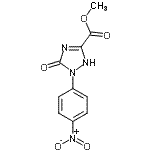 CAS#: 412314-66-0, Methyl 1-(4-Nitrophenyl)-5-Oxo-2,5-Dihydro-1H-1,2,4-Triazole-3-Carboxylate