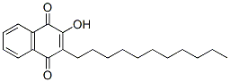 CAS 登录号：41245-59-4， 2-羟基-3-十一烷基-1,4-萘醌