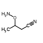 CAS 登录号：41246-22-4， 3-(氨基氧基)丁腈