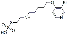 CAS#: 41287-18-7, Thiosulfuric Acid S-[2-[[5-[(3-Bromo-4-Pyridyl)Oxy]Pentyl]Amino]Ethyl] Ester