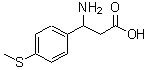 CAS 登录号：412925-13-4， 3-氨基-3-[4-(甲硫基)苯基]丙酸