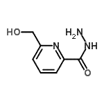 CAS#: 41337-85-3, 6-(Hydroxymethyl)-2-Pyridinecarbohydrazide