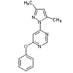 CAS#: 413620-36-7, 4-(3,5-Dimethyl-1H-Pyrazol-1-Yl)-6-Phenoxypyrimidine
