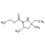 CAS#: 413624-83-6, Ethyl 3-Ethyl-3,5-Dimethyl-1-Pyrazolidinecarboxylate