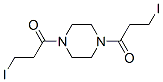 CAS#: 41373-82-4, 3-Iodo-1-[4-(3-Iodopropanoyl)Piperazin-1-Yl]Propan-1-One