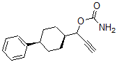 CAS 登录号：41416-60-8， alpha-乙炔基-4b-苯基-1a-环己烷甲醇氨基甲酸酯