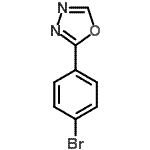 CAS#: 41420-90-0, 2-(4-Bromophenyl)-1,3,4-Oxadiazole