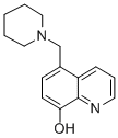 CAS 登录号：41455-83-8， 5-(1-哌啶基甲基)喹啉-8-醇
