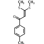 CAS#: 41467-27-0, 1-(4-Methylphenyl)-3,3-Bis(Methylsulfanyl)-2-Propen-1-One