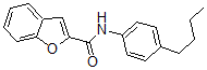 CAS 登录号：4147-37-9， N-(4-丁基苯基)苯并呋喃-2-甲酰胺