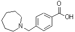 CAS#: 414884-12-1, 4-(1-Azepanylmethyl)Benzoic Acid