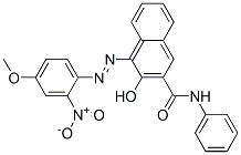 CAS#: 4154-63-6, 3-Hydroxy-4-[(4-Methoxy-2-Nitrophenyl)Azo]Naphthalene-2-Carboxanilide