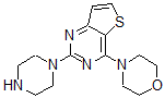 CAS 登录号：41544-14-3， 4-吗啉基-2-(1-哌嗪基)噻吩并[2,3-e]嘧啶