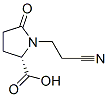 CAS 登录号：41563-94-4， 1-(2-氰基乙基)-5-氧代-L-脯氨酸