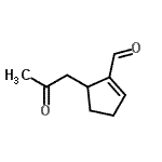 CAS#: 415690-31-2, 5-(2-Oxopropyl)-1-Cyclopentene-1-Carbaldehyde