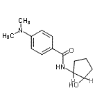 CAS 登录号：415693-17-3， 4-(二甲基氨基)-N-(2-羟基环戊基)苯甲酰胺