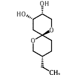 CAS#: 415921-40-3, (3R,4S,6R,9S)-9-Ethyl-1,7-Dioxaspiro[5.5]Undecane-3,4-Diol