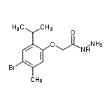 CAS#: 415943-40-7, 2-(4-Bromo-2-Isopropyl-5-Methylphenoxy)Acetohydrazide