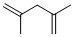 CAS 登录号：4161-65-3， 2,4-二甲基-1,4-戊二烯