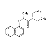 CAS#: 41643-35-0, N,N-Diethyl-2-(1-Naphthyloxy)Propanamide