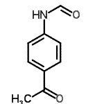 CAS#: 41656-75-1, N-(4-Acetylphenyl)Formamide