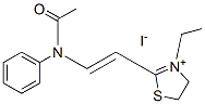 CAS#: 41682-04-6, 3-Ethyl-2-[2-(N-Phenylacetamido)Vinyl]-4,5-Dihydrothiazolium Iodide