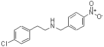 CAS 登录号：416887-93-9， 2-(4-氯苯基)-N-(4-硝基苄基)乙胺