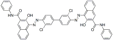 CAS#: 41709-76-6, 4,4'-[(3,3'-Dichloro[1,1'-Biphenyl]-4,4'-Diyl)Bis(Azo)]Bis[3-Hydroxy-N-Phenylnaphthalene-2-Carboxamide]