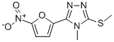 CAS#: 41735-55-1, 4-Methyl-3-(Methylthio)-5-(5-Nitrofuran-2-Yl)-4H-1,2,4-Triazole