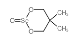 CAS#: 4176-56-1, 5,5-Dimethyl-1,3,2-dioxaselenane 2-oxide
