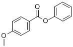 CAS 登录号：4181-97-9， 4-甲氧基-苯甲酸苯酯