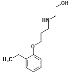 CAS#: 418775-06-1, 2-{[3-(2-Ethylphenoxy)Propyl]Amino}Ethanol